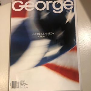 1999 Excellent/Mint Condition  GEORGE Magazine-Tribute to John F Kennedy Jr.